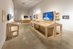 Queer Miami exhibition | Artifact cases